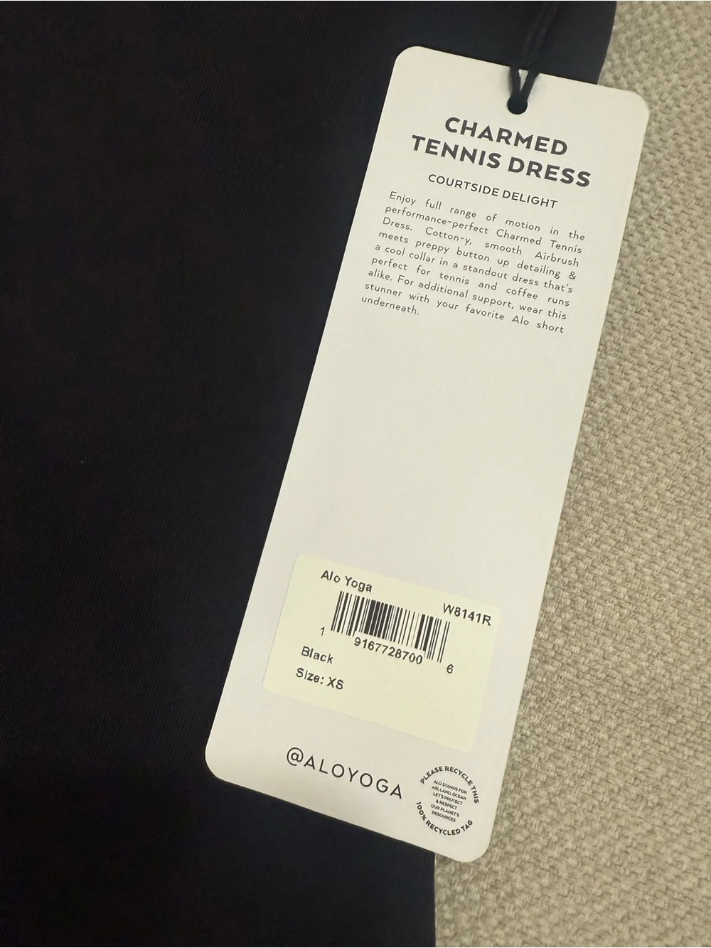 Alo Yoga Charmed Tennis Dress